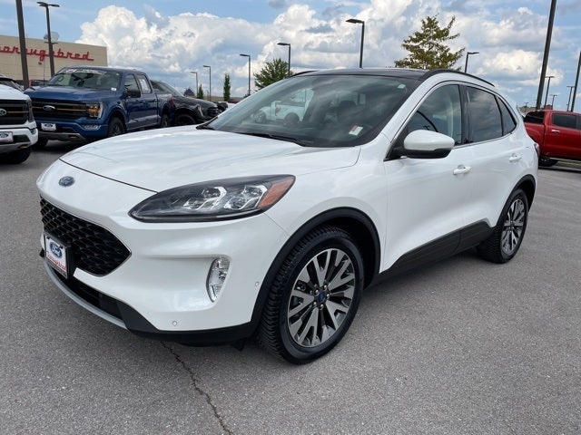 Used 2020 Ford Escape Titanium with VIN 1FMCU9J95LUA76437 for sale in Kansas City